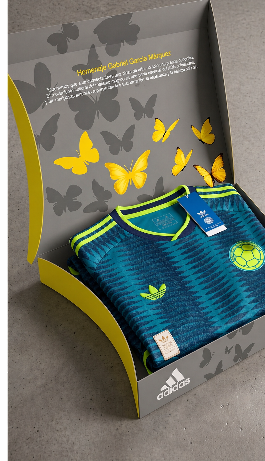 Camiseta Colombia Azul · Copa 2026 3