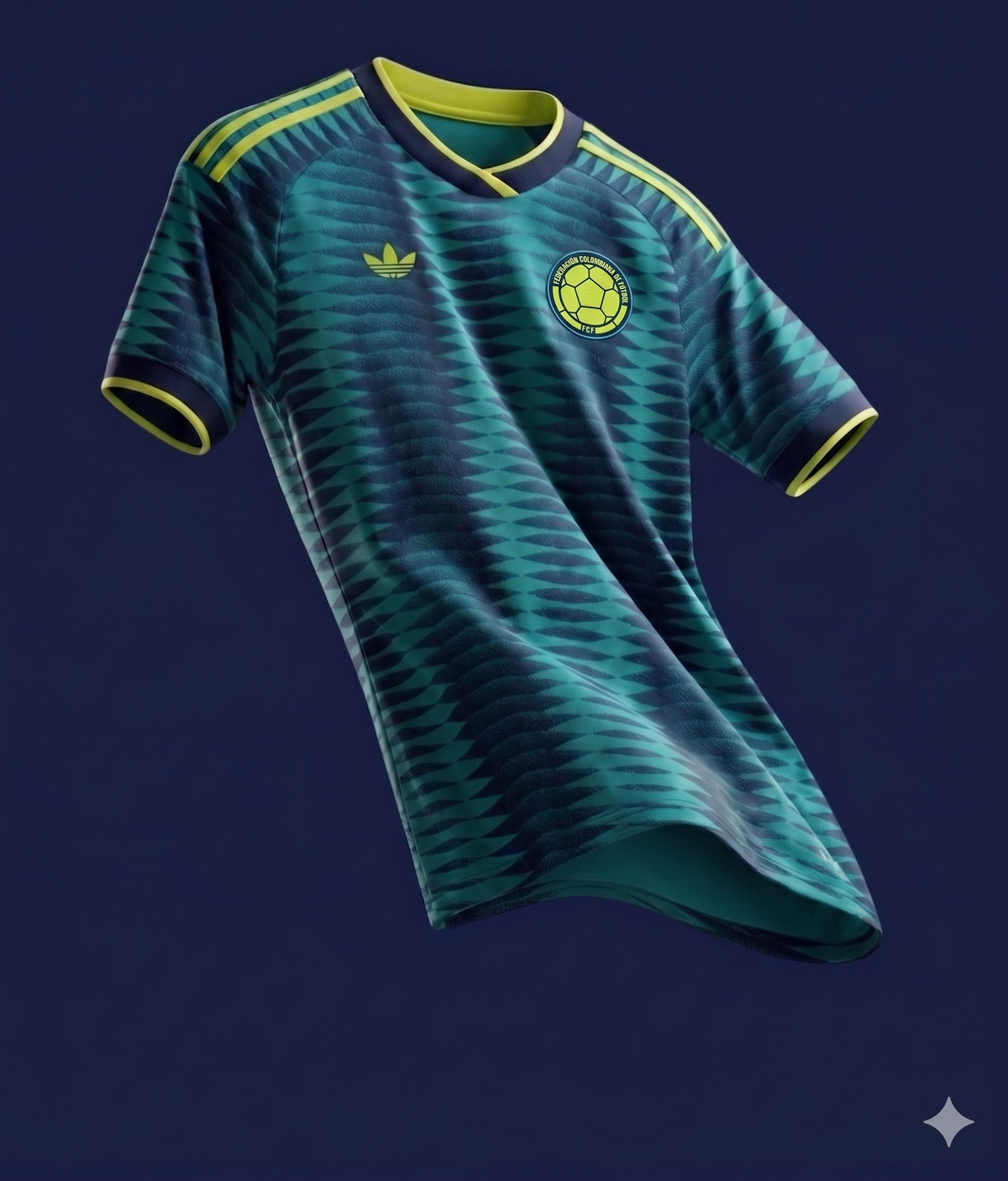 Camiseta Colombia Azul · Copa 2026 7